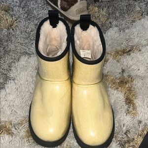 UGG Kids Yellow Boots